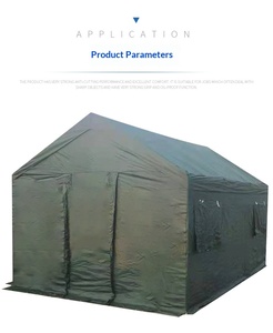 Noodhulp Kampeertent voor Bouwplaatsen, Windbestendig Ontwerp voor Koud Weer - Product Image 4