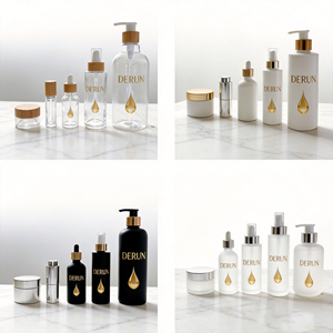 Botella <span class=keywords><strong>de</strong></span> Vidrio Transparente con Aplicador <span class=keywords><strong>de</strong></span> Presión y Tapa Giratoria para Aceite <span class=keywords><strong>de</strong></span> Crecimiento Capilar <span class=keywords><strong>de</strong></span> 30ml, 60ml, 100ml y 120ml, con Impresión <span class=keywords><strong>de</strong></span> Logotipo Personalizado - Product Image 2