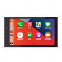 Reproductor de DVD para coche con pantalla táctil IPS universal de 9 pulgadas, Bluetooth, WiFi, navegación, Carplay inalámbrico, Android Auto para Toyota