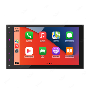 Universal Layar Sentuh IPS 9 inci Bluetooth WiFi Navigasi Wireless Carplay Android Auto Pemutar DVD Mobil untuk <span class=keywords><strong>Toyota</strong></span> - Product Image 3