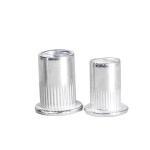 Aluminum <b>Rivet</b> <b>Nut</b> M6 Metric Coarse Thread Fully Threaded For Aluminum Rail Transit Equipment - Product Image 2