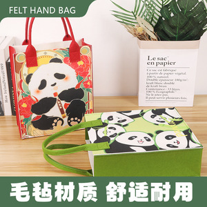 Bolso de mano con estampado de dibujos animados de Panda para mujer, bolso de estilo informal, tamaño pequeño de verano - Product Image 2