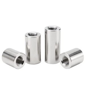 Bafang Stainless Steel Cylindrical Nut M3 M4 M5 M6 M8 M10 M12 M16 Round Head Welding Nut Bright Finish - Product Image 1