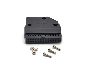 แกนยางพีแอลซีที่จับคู่กับตัวเชื่อมต่ออุปกรณ์เสริม: ตัวเครื่อง2544HA-2*13P สีดำพร้อมโครง - Product Image 6