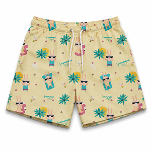 Custom High Quality Eco-friendly Waterproof Beach Shorts for <b>Men</b> Summer Shorts <b>Men's</b> Swimming <b>Trunk</b> - Product Image 6