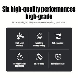 Revêtement imperméable en polyuréthane, scellant écologique pour toits/murs/jardins/rideaux de toit, durable, haute résistance, garantie 1 an - Product Image 5