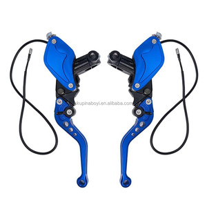 Nouvelle Pompe <span class=keywords><strong>de</strong></span> <span class=keywords><strong>Frein</strong></span> <span class=keywords><strong>Hydraulique</strong></span> pour <span class=keywords><strong>Moto</strong></span>, en Alliage d'Aluminium, Levier d'Embrayage Réglable Gauche/Droite Type Corne <span class=keywords><strong>de</strong></span> Vache - Product Image 3