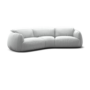 Sofás de esquina en forma de L modulares modernos sofá de cuero seccional Cama Set muebles sofá sala de estar sofás Divano Canapa para el hogar - Product Image 2