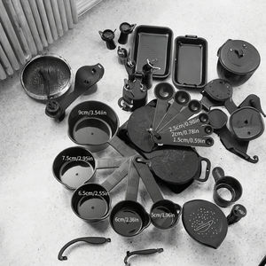 Cuchara y Taza Medidora de Plástico Multiusos para Hornear, Utensilios de Cocina con Escala para Harina, Té y Repostería - Product Image 3