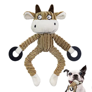 Juguete de Peluche de Mono para Perros, para Entrenamiento Dental, con Sonido, para Masticar y Jugar Interactivo - Product Image 1