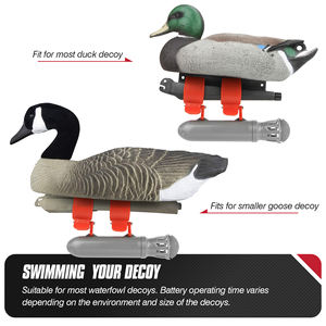 Leurres de canard de chasse moteur d'entraînement leurre d'oie moteur d'entraînement électrique avec clip accessoires de chasse de leurre de colvert - Product Image 4