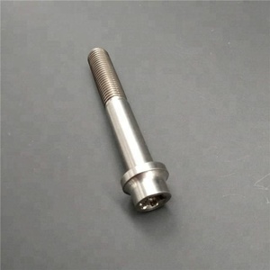 Gr5 M7 M8 titanyum bölünmüş jant cıvataları M7X1.0X24.5MM M8 için 12 <span class=keywords><strong>PT</strong></span> cıvata - Product Image 2