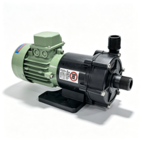 Pompe à eau industrielle triphasée K AM-50URV-B PP+GF 50 Hz 250W, pompe magnétique résistante aux produits chimiques, processus pharmaceutique, 0,5 CV 100%