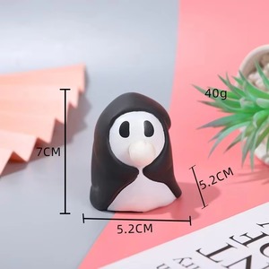 NEW Halloween Pupink-shaped <b>Bubble</b>-Blowing Squishy Toy Creative Handheld Stress Relief for <b>Kids</b> Squeeze Alleviate Anxiety - Product Image 3