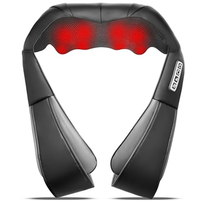 Masajeador de Espalda y Cuello, Masaje de Tejido Profundo, Alivio del Dolor Muscular Corporal, Masajeador Shiatsu para Cuello y Hombros - Product Image 1