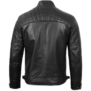 Custom Made New Design Men Leather Motorbike <b>Jacket</b> Customized Windproof Plus Size Leather Motorbike <b>Racing</b> <b>Jackets</b> For Sale - Product Image 5