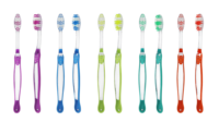 Brosse à dents pour appareil dentaire produit en gros brosses à dents orthodontiques spéciales pour adultes avec poils en forme de V