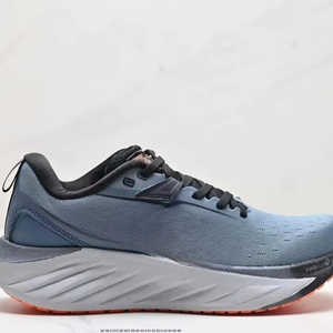 Sepatu lari kasual baru dengan sol tebal penyerap guncangan, tali sepatu olahraga, dan sol dalam berbahan mesh. - Product Image 5