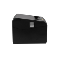 Impresora POS 80mm USB Lan Impresora térmica de recibos Impresora de cocina de restaurante con cortador automático Soporte Cajón de efectivo