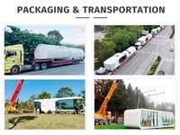 Maison capsule spatiale de 20 pieds à deux étages, aménagement duplex, salle de bain indépendante, style resort pour influenceurs