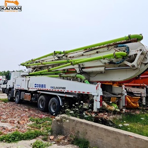 Camión Bomba de Concreto Usado Zoomlion de 48m Montado en Chasis Benz - Product Image 2