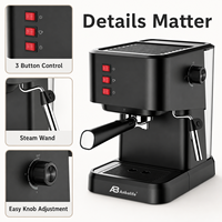 Máquina de Café Espresso Semiautomática Anbolife, Personalización OEM ODM para Uso Doméstico, de Oficina y Comercial