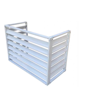 <span class=keywords><strong>Cache</strong></span>-climatiseur mural extérieur en aluminium sur mesure pour unité extérieure - Product Image 3