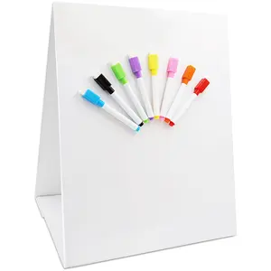 Tableau blanc magnétique Gomme à sec Tableau personnalisé Bureau OEM Impression offset Rectangle Hometaluble Côté portable Petits enfants