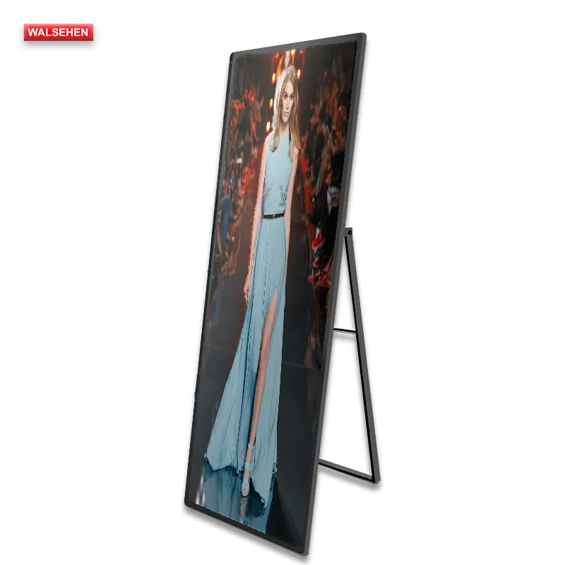 Tùy chỉnh chân dung thanh kéo dài Màn hình LCD quảng cáo áp phích Totem cho hiển thị nhà hàng