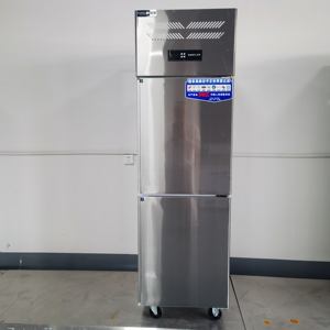 Réfrigérateur vertical compact de 500 L en acier inoxydable avec porte à refroidissement par air - Product Image 5