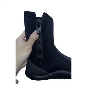 Custom 5mm Safety Waterproof Keep Warm Scuba Beach Reef Shoes Rubber Neoprene Diving Boots For Underwater Surfing Snorkelling