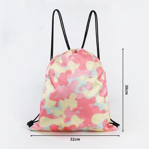 <strong>Custom</strong> Polyester Drawstring Backpack Ultralight Foldable Sport Swimming <strong>Draw</strong> <strong>String</strong> <strong>Bag</strong> with Waterproof Feature Gift <strong>Custom</strong> Logo - Product Image 4