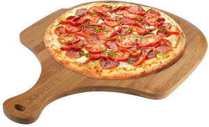 <span class=keywords><strong>Pala</strong></span> para Pizza de Madera de Caucho, <span class=keywords><strong>Pala</strong></span> para Pizza con Mango, <span class=keywords><strong>Pala</strong></span> para Pizza Segura para Alimentos, para Hornear Pizza Casera - Product Image 6