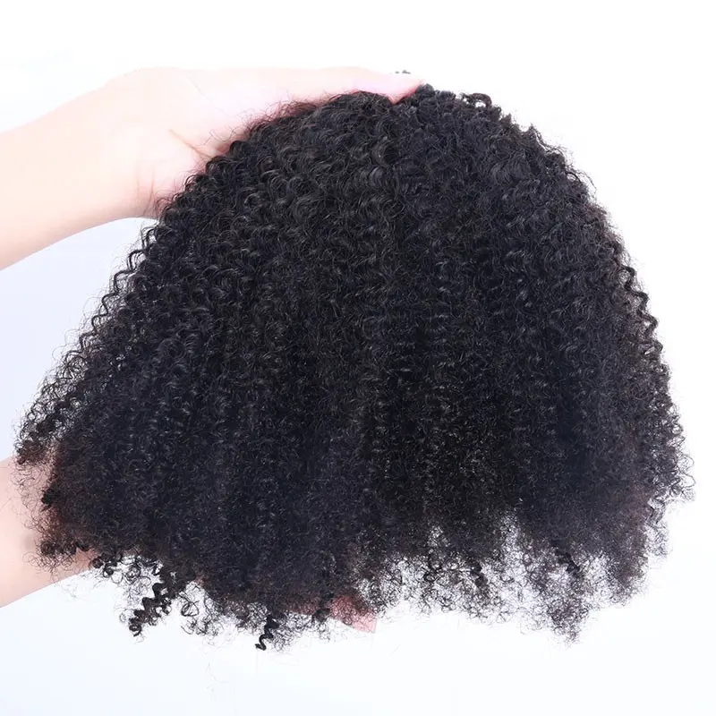 Hot Selling Natural Color Kinky Straight I Tip 4A 4B 4C Afro Kinky Curly Kinky Straight Keratin Itip Human Hair Extensions