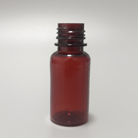 Bouteille de solution orale en plastique vide multi-usages de 20 ml en PET avec bouchon à vis, impression de logo personnalisée, résistante à l'humidité