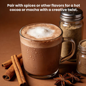 Mezcla de Chocolate Caliente de Lujo Premium OEM, <span class=keywords><strong>Cacao</strong></span> Procesado Alcalinamente con Leche de Coco Cremosa y Sabor Natural - Product Image 6