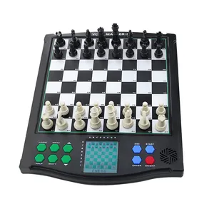 الذكية الأسود و الأبيض شاشة الكريستال السائل داخلي الذاتي التدريس الشطرنج لعبة الإلكترونية لعبة الشطرنج