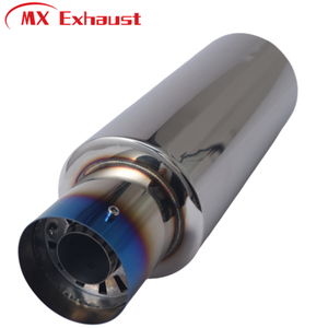 Tubo de Escape Universal de Acero Inoxidable, Silenciador de Escape para Hks Escape Accesorios, Silenciador de Escape, Mofles - Product Image 1