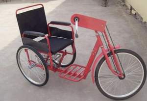Tricycle pliable pour personne <span class=keywords><strong>handicapés</strong></span>, nouveau modèle, bicyclette avec fauteuil roulant pliable, tout nouveau design - Product Image 4