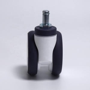 Rodízio de Nylon Plástico de Alta Qualidade 3 Polegadas com Roda Dupla para Carrinho Hospitalar e Dispositivos Médicos - Product Image 3