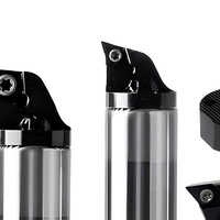 Porte-outil de tournage CNC en carbure, barre de perçage pour tour CNC avec filetage femelle, revêtement DLC OEM, 75-85 HRC