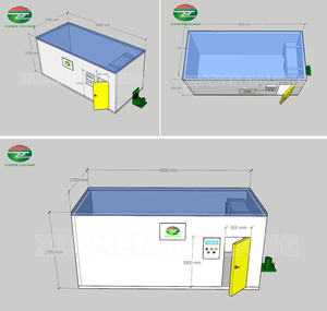 Cámara Frigorífica Industrial, Cuarto Frío Comercial para Carne, Cuarto Frío para Pollo, <span class=keywords><strong>Cava</strong></span>, Cuarto Frío en Venta - Product Image 5