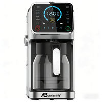 Cafetera de Goteo Anbolife de 2.0L con Panel Táctil IMD, 4 Estilos de Preparación, Compatible con Cápsulas K-Cup, 1450W, OEM ODM