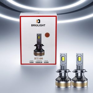 หลอดไฟหน้ารถยนต์ LED H7ความสว่างสูง6500K ลำแสงต่ำสำหรับการปรับแต่งภายในไฟหน้า LED - Product Image 1