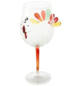 แก้วไวน์โบโรซิลิเกตแบบเป่าด้วยมือ,แก้วไวน์มีหลายสีสไตล์ตุรกีแบบสั่งทำ
