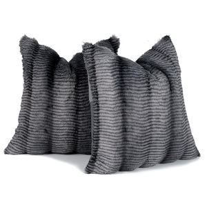 Funda de Almohada Decorativa Xu Ai, Acolchada con Rayas Verdes, para Sofá de Sala de Estar, Cojín Lumbar - Product Image 2