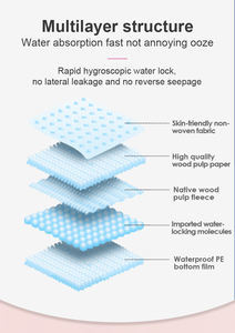 Fabrik-Großhandel Einweg-Wasserabsorbierende Indoor-Urin-Hygiene-Matte Welpen-Haustier-Trainingsunterlage für Hunde - Product Image 3