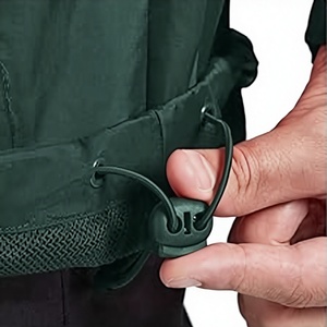 Giacca Impermeabile Unisex con Cappuccio, Leggera e Traspirante, Antivento, Riflettente per Corsa, Escursionismo e Viaggi - Product Image 5