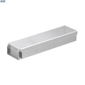 Stampo Rettangolare Antiaderente in <span class=keywords><strong>Acciaio</strong></span> Inossidabile Multi-Misura per Dessert, Tiramisù, Cheesecake, Mousse al Cioccolato, Flan, Gelatina, Anello per Torte Ghiacciate - Product Image 5