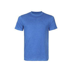 T-shirt personnalisé OEM en coton tricoté, col rond, manches courtes, coupe classique, unisexe, écologique, anti-rétrécissement, respirant - Product Image 2